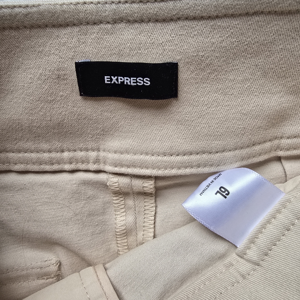 Express Cream Wide-Leg Trousers - Picture 2 of 4